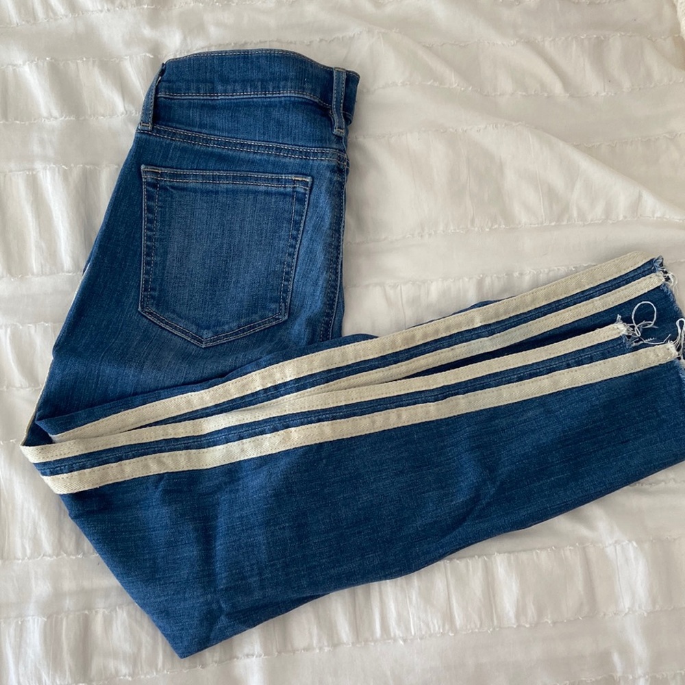 LOFT medium wash skinny jeans